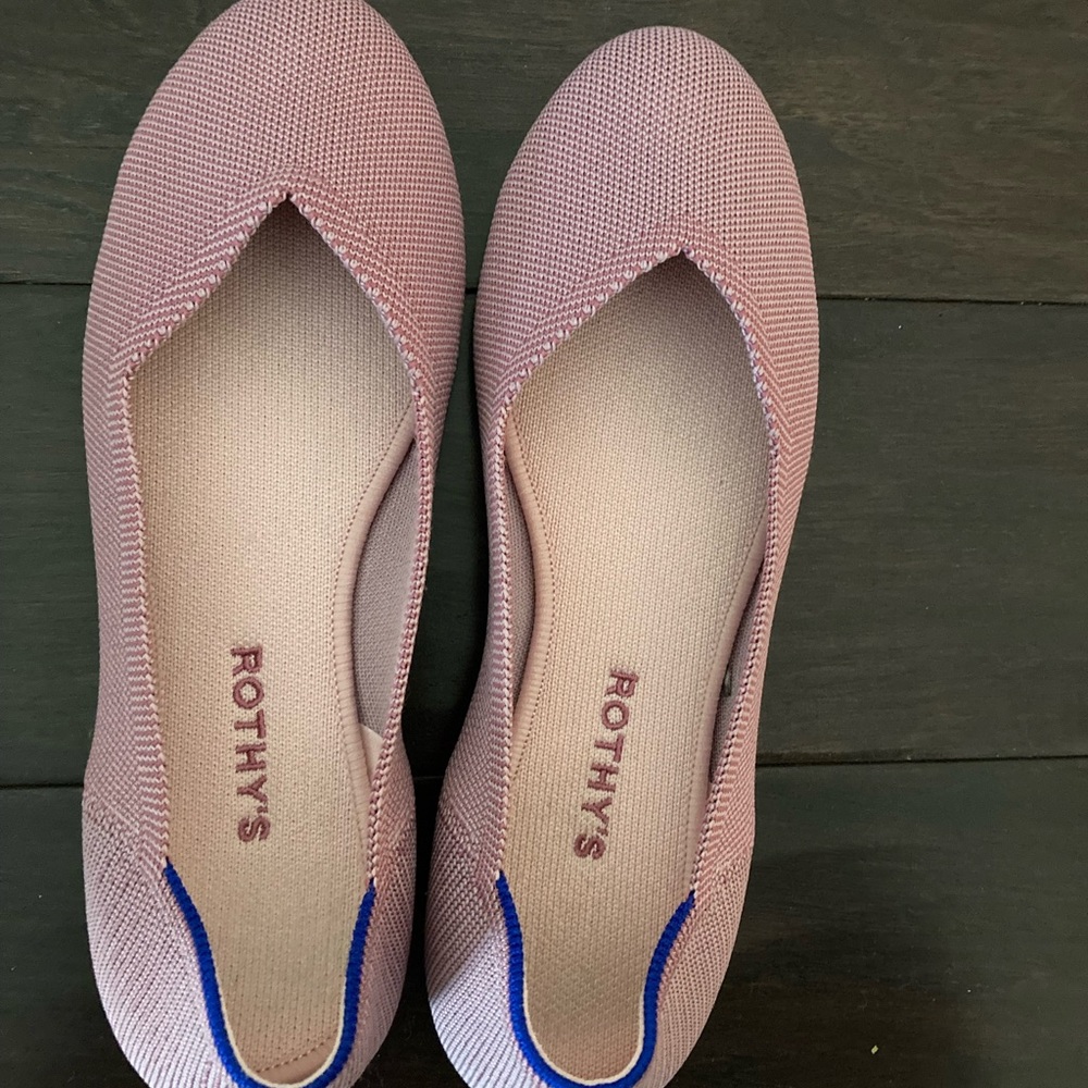 Rothy's Women's Pink Flats
